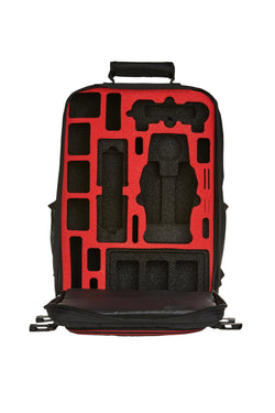 MC-CASES® Sac à dos pour le DJI Mavic 2 Pro ou Zoom/Enterprise - Standard ou DJI Smart Controller - Extrêmement confortable - Beaucoup de place