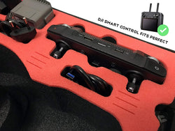 MC-CASES® Housse pour DJI Mavic 2 Pro et Zoom & lunettes DJI ainsi que Smart Controller