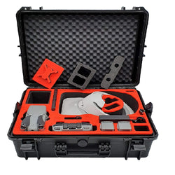 MC-CASES® Étui pour DJI Mavic Air 2 et lunettes DJI/RE également avec DJI Smart Controller
