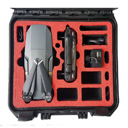 Mallette de transport professionnelle pour DJI Mavic Pro et Platinum avec espace pour 4 batteries et accessoires par MC-CASES - Made in Germany - Outdoor Case - IP67 Waterproof - 5 years warranty - Compact V2.0