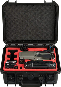 MC-CASES® Housse pour DJI Mavic 2 Pro/Zoom et DJI Smart Controller - Edition compacte - Fabriquée en Allemagne - Extrêmement stable