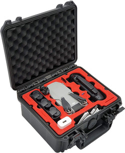 MC-CASES® compact case for DJI Mavic Mini and accessories - For Flymore combo without propeller guards - Waterproof - Very robust - Made in Germany