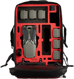 MC-CASES® Sac à dos pour le DJI Mavic 2 et le DJI Smart Controller - Extrêmement confortable - Beaucoup d'espace -