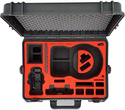 MC-CASES® Étui pour DJI Mavic Air 2 et lunettes DJI/RE également avec DJI Smart Controller