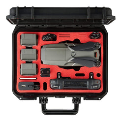 MC-CASES® Housse pour DJI Mavic 2 Pro/Zoom et DJI Smart Controller - Edition compacte - Fabriquée en Allemagne - Extrêmement stable