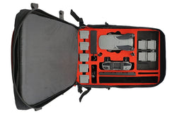 MC-CASES® Sac à dos pour DJI Mavic Air 2 - Standard et DJI Smart Controller - Extrêmement confortable - Beaucoup d'espace