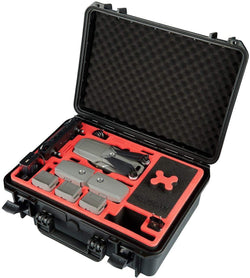 MC-CASES® Custodia per DJI Mavic 2 Pro/Zoom e Smart Controller - Explorer Edition - Spazio per 9 batterie